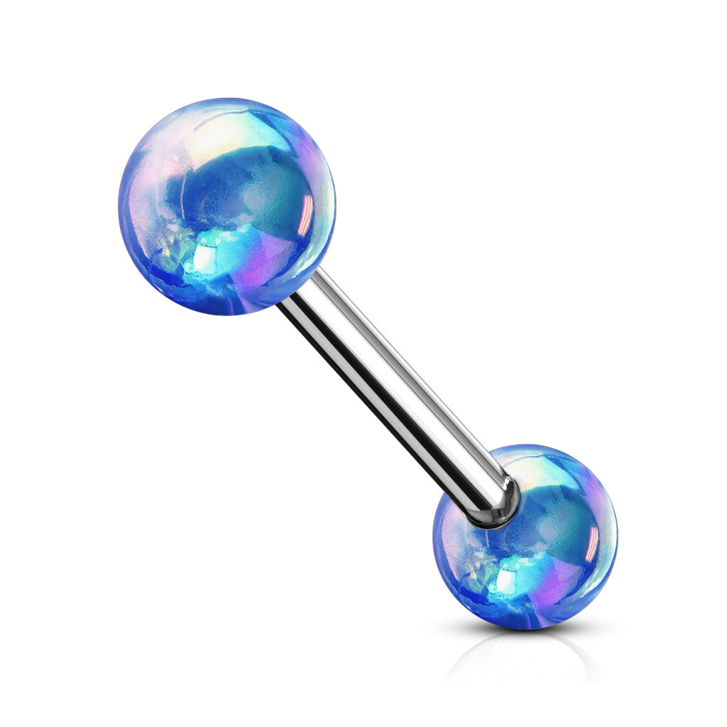 Metallic Surgical Steel Tongue Barbells